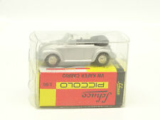Schuco 1/90 Piccolo - VW Coccinelle Cabriolet Silver