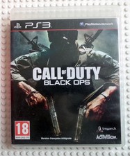 Call Of Duty Black Ops Jeu Sony Playstaton 3 avec notice VF Bon état PS3