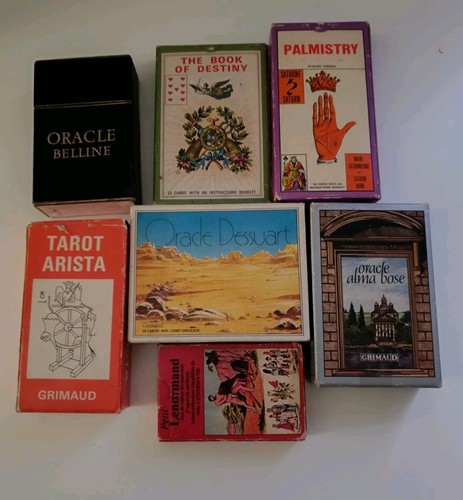 Ancien lot tarot divinatoires - tarot,