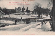WINTER SPORTS ski competition HAUTES VOSGES slide races