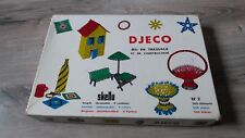 Jeu de tressage vintage Djeco Skellu 1969