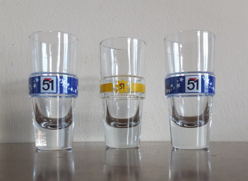 Lot verres pastis 51 - lot,