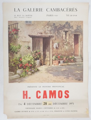 Affiche art camos - d'art],