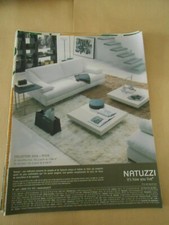 Publicité 2007 Advert  Natuzzi Canapé Fauteuil Collection 2008