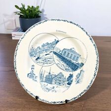 Manufacture K&G Luneville Copenhagen 19th Century Earthenware Plate