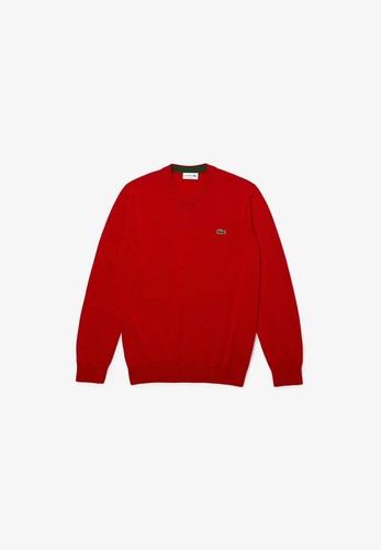 Lacoste mens wool jumper size - lacoste,