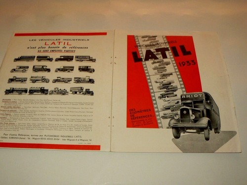 Prospectus camion latil - prospectus,