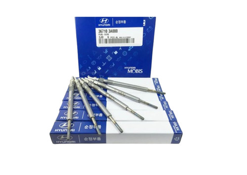 Genuine glow plug 6pcs - plug,