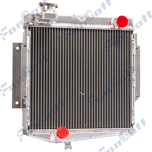 Rows aluminum radiator fit - aluminum,