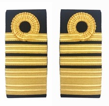 Officiel Royal Marine Admiral Dentelle Épaulettes de Rang - Insignes Rn British