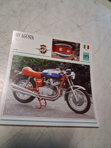 Agusta 750 1973 fiche - 750,