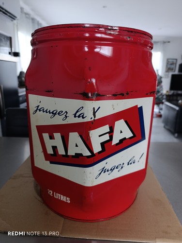 Rare ancien bidon huile 22l - huile,