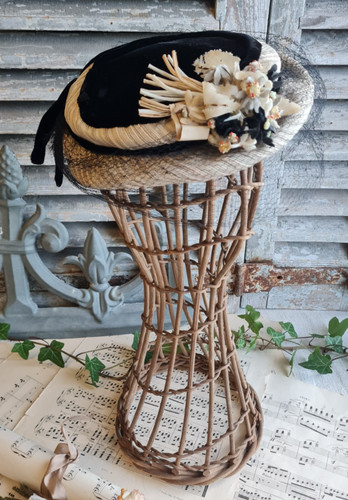 Ancien chapeau bibi 1920 - bibi,