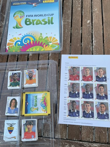 Lot album foot - lot, panini