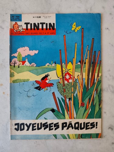 Journal tintin magazine 1962