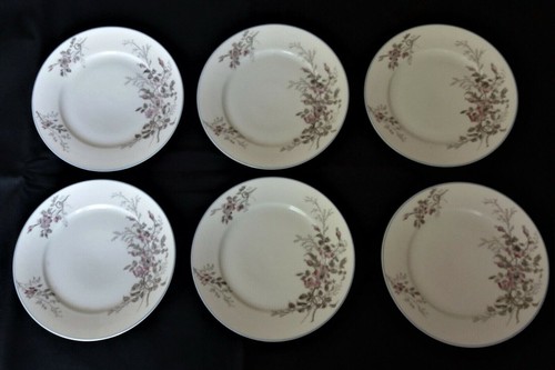Série six assiettes en - six,