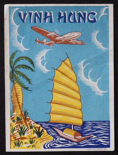 Ancienne étiquette vinh hung - ancienne,