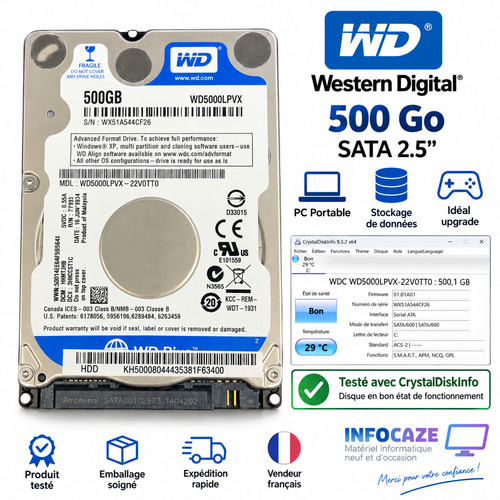 Disque dur western digital - dur,