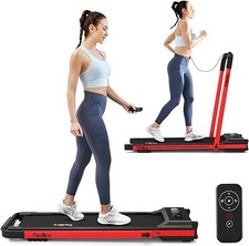 REDLIRO Under Desk Treadmill 2 in 1 Walking Pad Portable JK1608E-2 - RED
