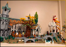 Château elfique en briques