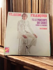 Vinyle 45 tours ancien Claude François rétro vintage collection musique français