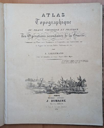 Atlas topographique traité - atlas,
