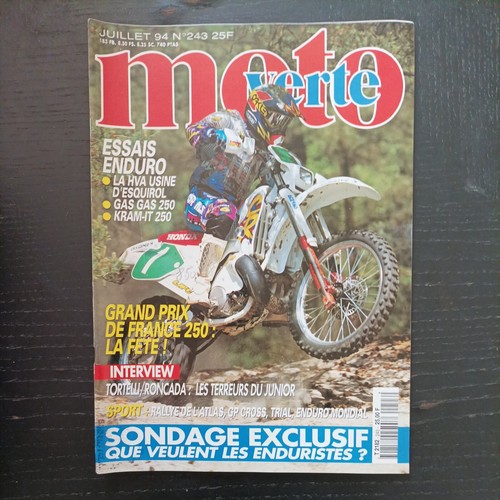 Moto verte 243 - gas, 250