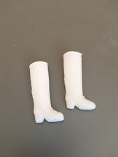 Daisy Mary Quant Pair of White Plastic Boots