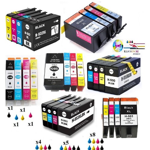 Pack compatibles officejet - pack, hp