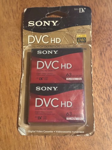Sony dvc pack 63 minute - sony, hd