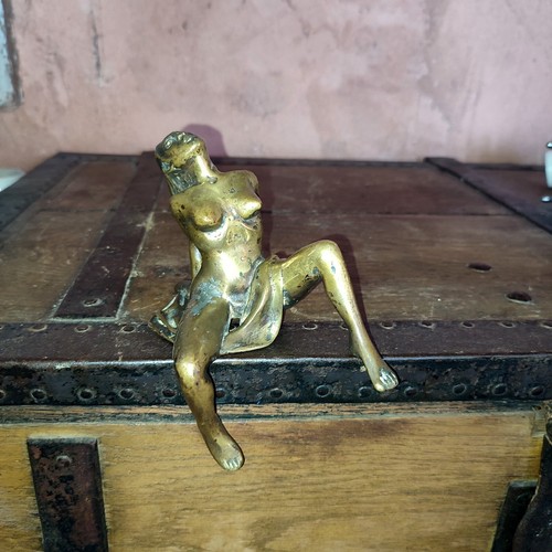 Ancien bronze femme - , nue