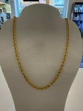 18K OR JAUNE Chaîne COLLIER