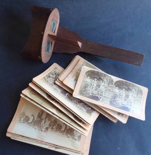 Ancien stereoscope americain - ancien,