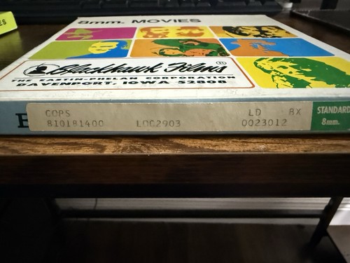 Blackhawk films super 8mm - 8mm, cops