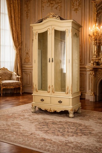 Bibliotheque armoire vitrée - armoire,