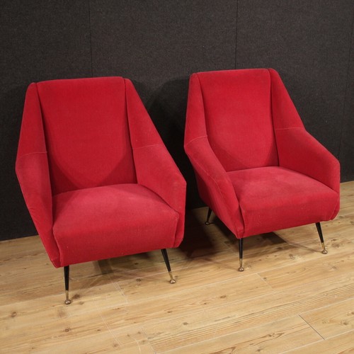 Paire fauteuils italiens - paire,