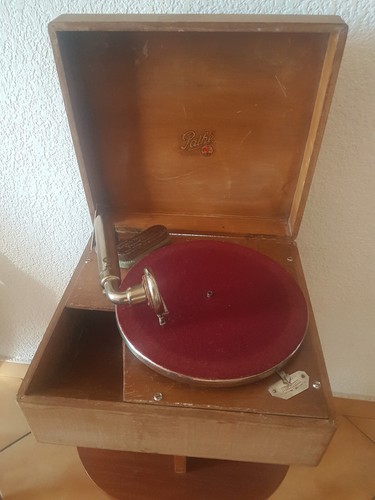 Ancien pathé gramophone - ancien,