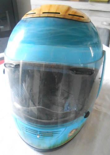 Ancien casque moto retro - ancien,