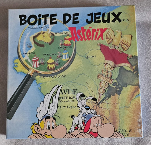 Boite jeux astérix - boite,
