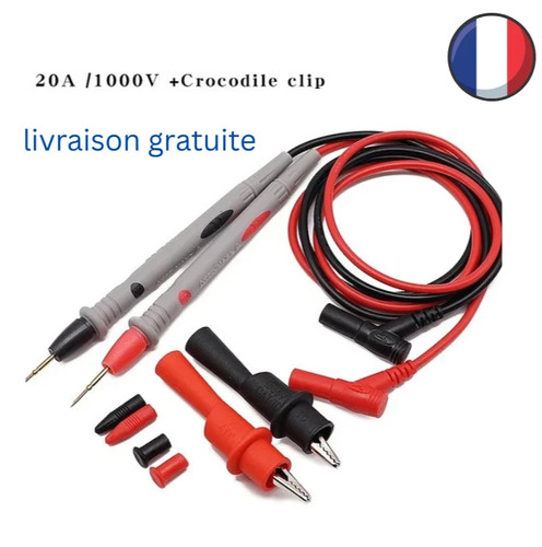 Câble test multimètre - test,