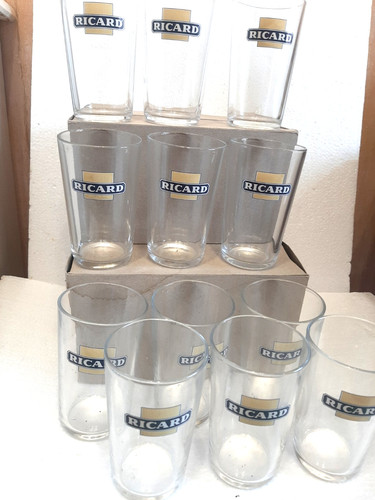 Lot ricard verres - ricard, 12