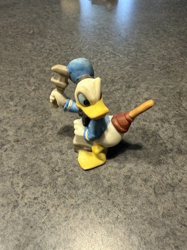 Donald duck ceramic figurine - duck,