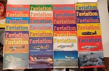 Lot d 23 x Magazine Magazine "The Illustrated Aviation Encyclopedia" ATLAS AVION