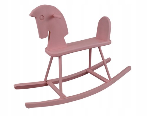 Cheval bascule bois rose - à,