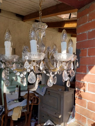 Lustre feux pampilles - 8,