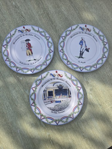 Lot assiettes vintage - 3,