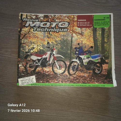 Rtm yamaha rd125lc - 58, dt15lc