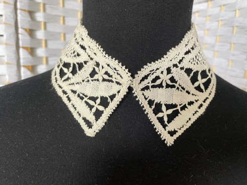 Col ancien dentelle fuseau - au,