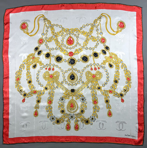 Magnifique foulard vintage - vintage, "