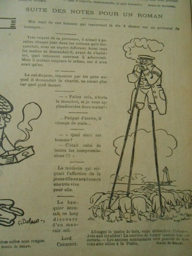 1901 original print humour - print,